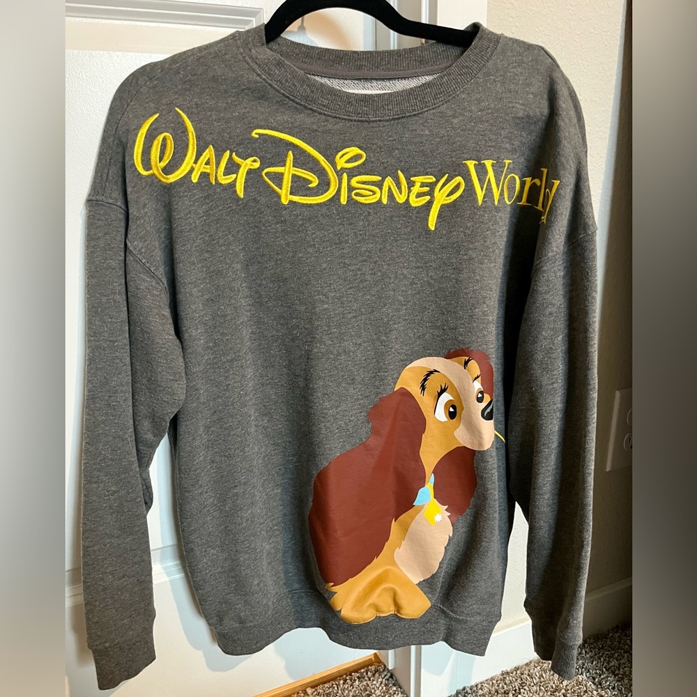 Disney Gray Lady & the Tramp Sweater